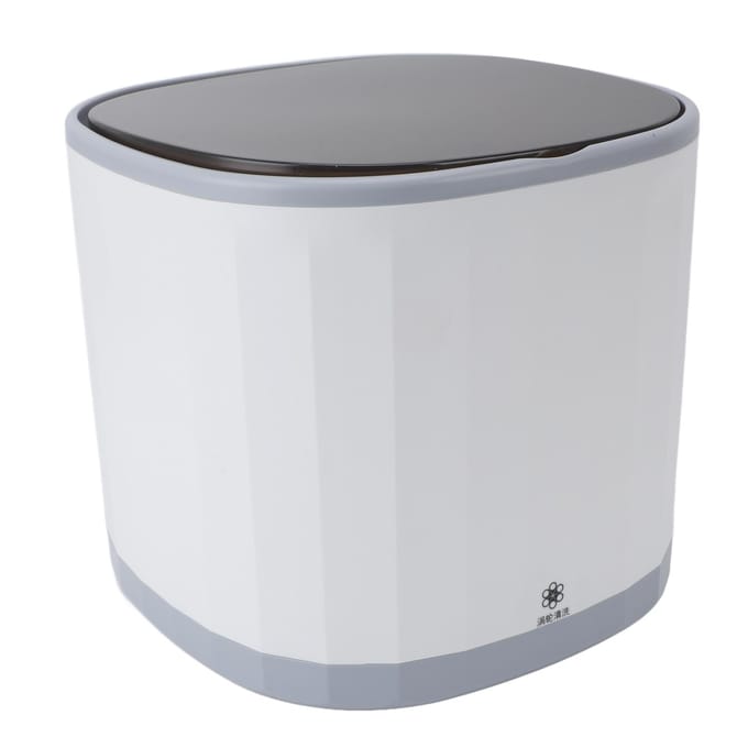 Mini Bekerreiniger Machine Draagbaar Volautomatisch 360 graden Omni-directioneel 4L 5V USB Oplaadbaar Thee gray
