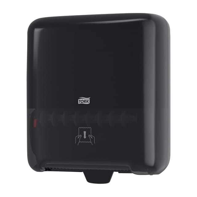 Tork 551008 Matic handdoekrol dispenser Elevation line zwart (551008)