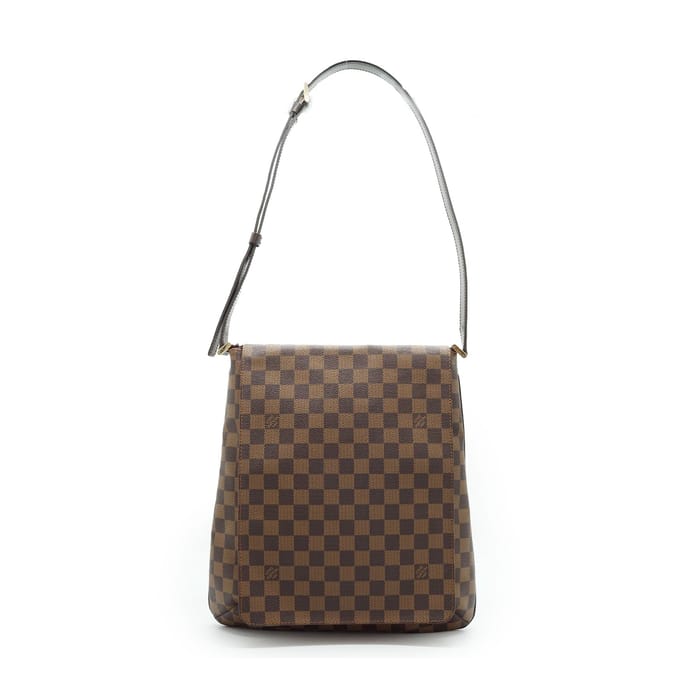 Louis Vuitton stoffen schoudertas Musette