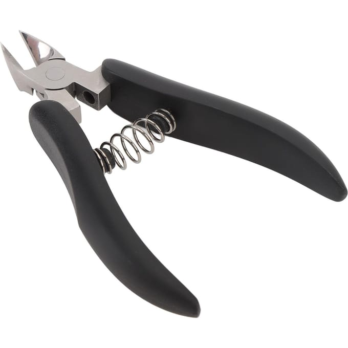 Nagelriemknipper Roestvrij Staal Professioneel Antislip Ingegroeide Teennagel Nagelriemtang met black