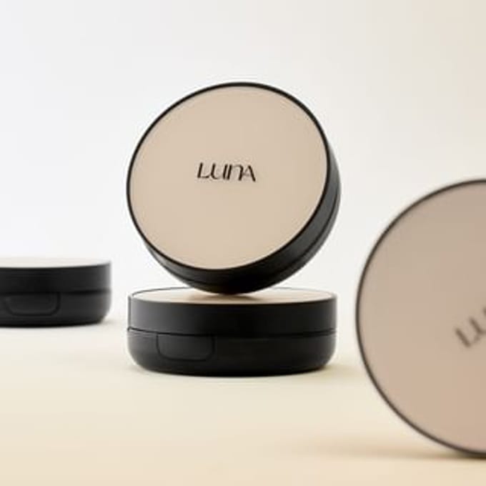 LUNA - Long Lasting Conceal Fixing Cushion Set - 3 Colors #21C Cool Ivroy
