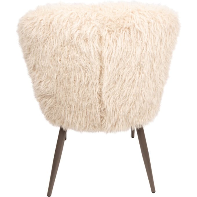 PTMD - Eetkamerstoel Ares - Beige - 61x61x83cm