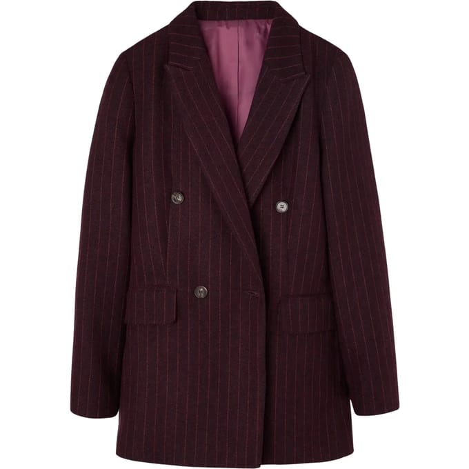 Gestreepte diplomatiek blazer voor dames Silbon