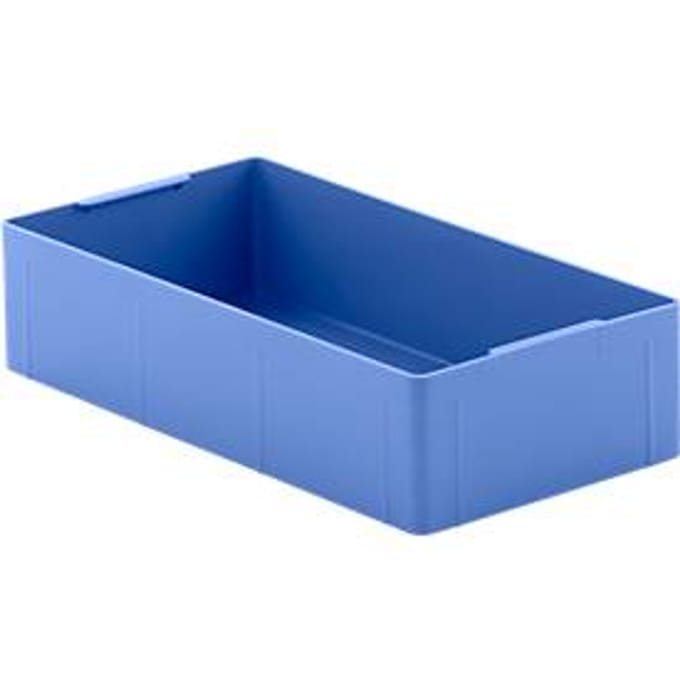 Inzetbak EK 14-4, blauw, PE, 12 stuks