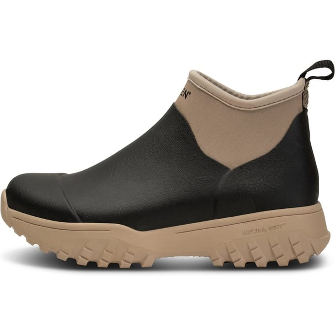 Woden Irene Waterproof Black/coffee Cream Size: 39 | Boots Outlet | Dames | Beige