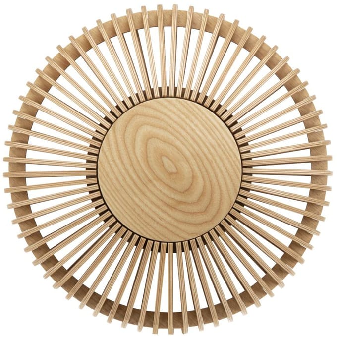 UMAGE Clava Up Wood Wandlamp - eiken - large