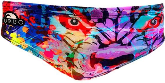 Turbo Wolf Wall Zwemslip Paars 2XL Man