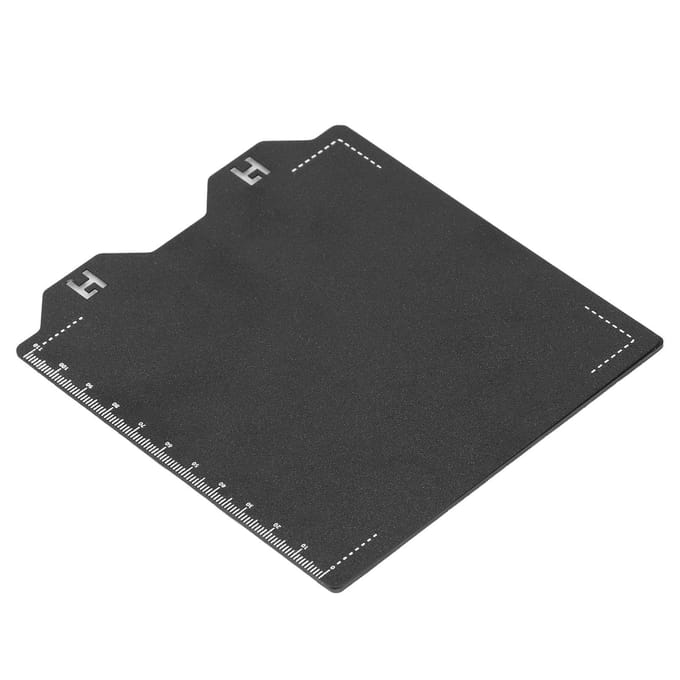 PEI Veerstaalplaat Flexibel Bouwplatform met Magnetische Basis Schaal voor Voron 0.1 2.4 3D-printer black