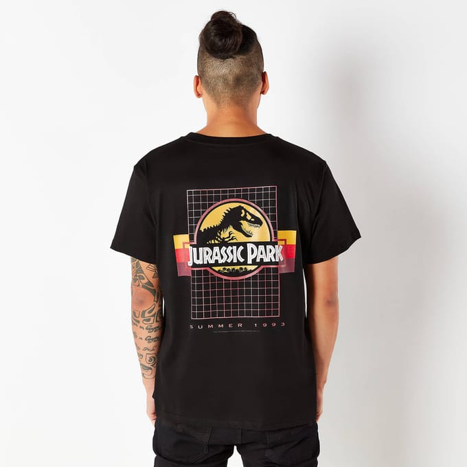 Jurassic Park Men's T-Shirt - Zwart - M