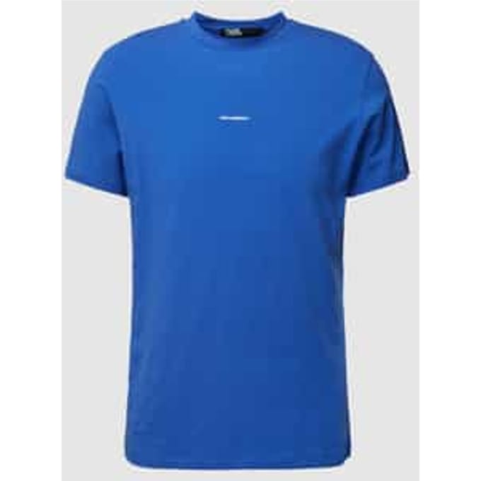 T-shirt met labelprint