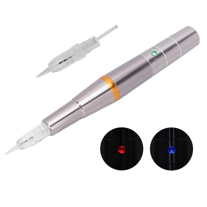 Microblading Machine Verstelbare Wenkbrauw Eyeliner Tattoo Pen Machine EU Plug gray