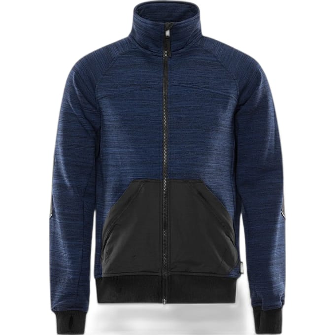 Fristads Sweatjack 7052 Smp - Marineblauw/Zwart - S
