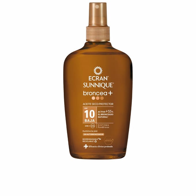 Ecran Sunnique Tanning+ Vapo-olie Spf10 200 ml