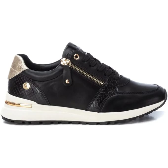 Veterschoenen met zijrits voor dames Xti