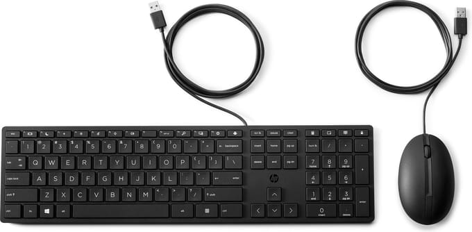 HP Desktop 320MK - Keyboard and mouse set - Italiaans