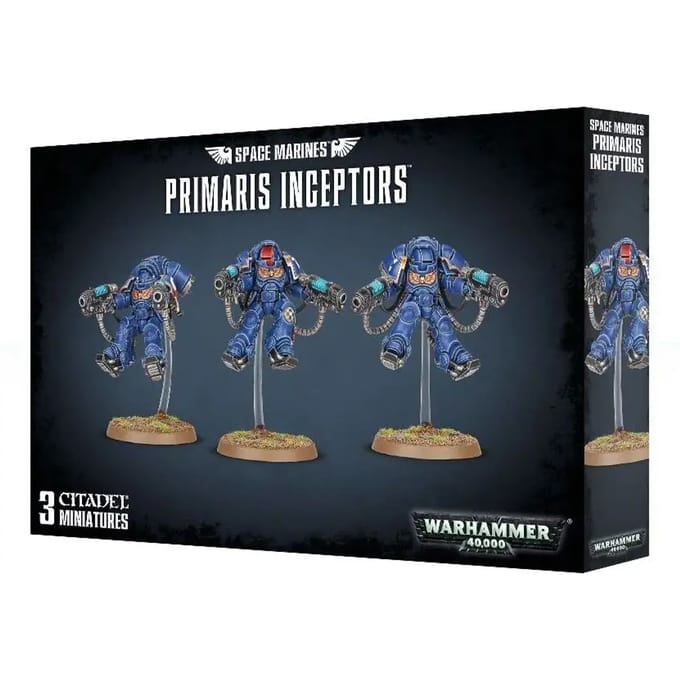 Figurine Games Workshop Warhammer 40k - Space Marine Primaris Inceptors