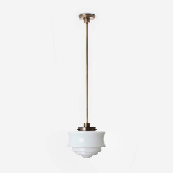 Hanglamp Nordic 20's Brons - Art Deco Trade