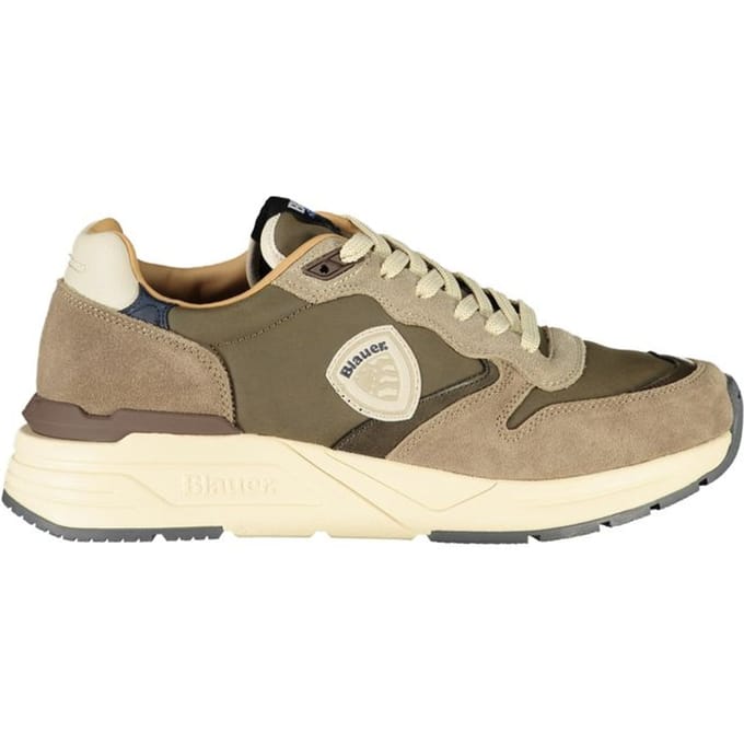 Blauer Grigio Poliuretano Heren Sneaker