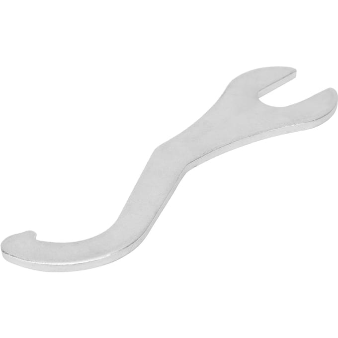 2 in 1 Fiets Trapas Sleutel Fiets Borgring Pedaal Demontage Sleutel Reparatiegereedschap white