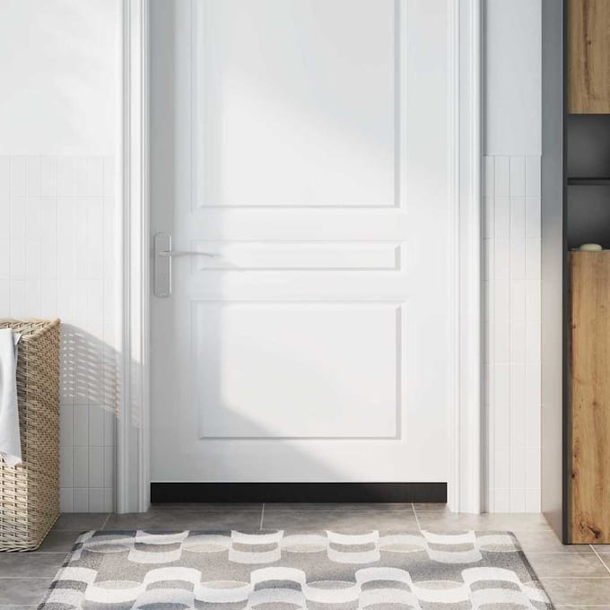 vidaXL - Schroefbare - Deurborstelafdichtingen - 2 - st - Wit - 100 - cm