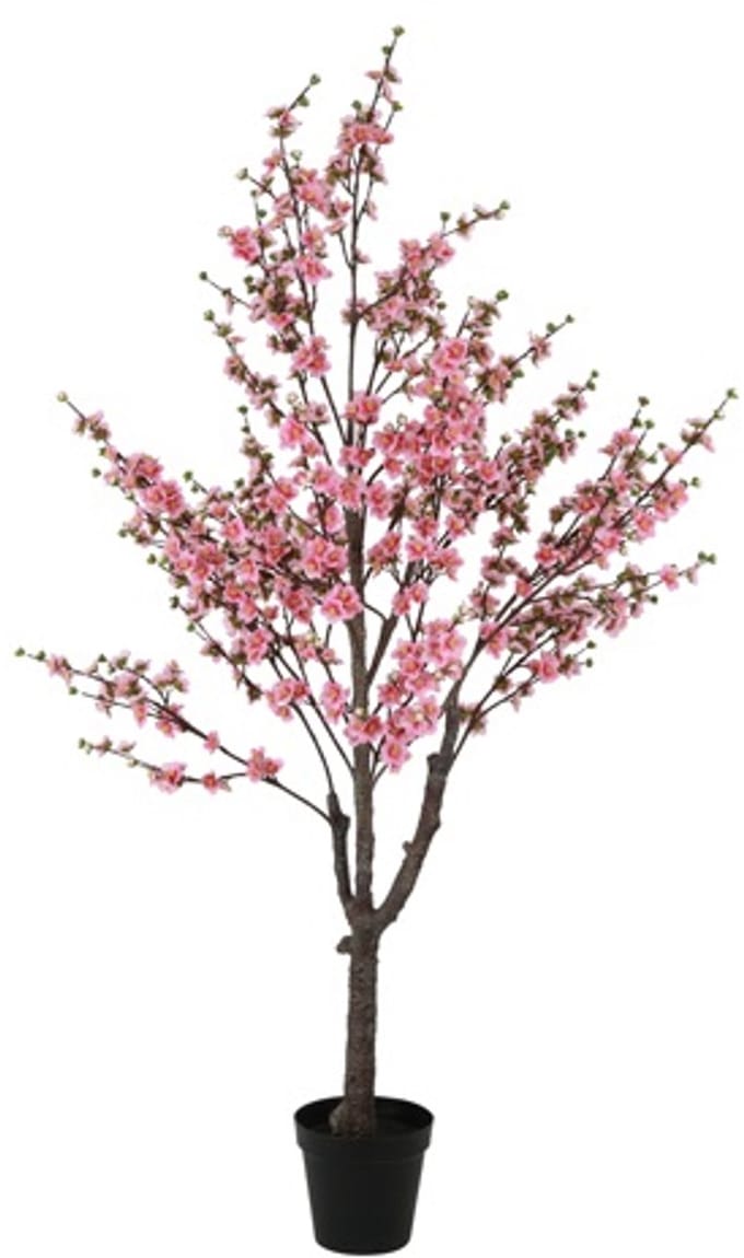 Countryfield Kunstplant Prunus Sakura – Roze – Ø100 cm – Hoogte 180 cm