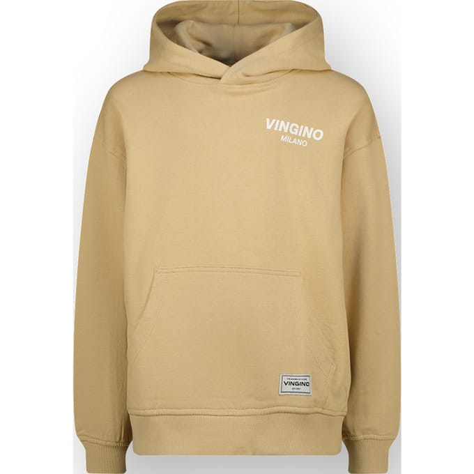 Vingino Boys Basic-hoody Sweater Dune Sand Taglia: 6 | Abbigliamento Sportivo Outlet | kids | Marrone