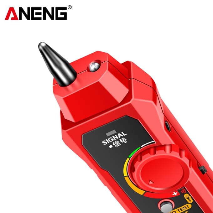 ANENG M469A netwerkkabelzoeker Multifunctioneel kabelzoeker anti-interferentie testinstrument zwart