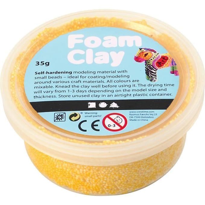 Foam Clay - Yellow 35gr.
