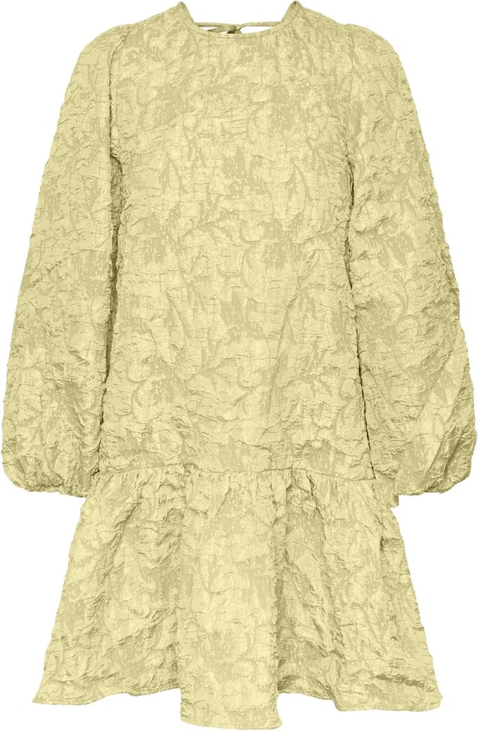 PIECES - PCGRETCHEN LS SHORT DRESS D2D DMO - Dames - Mini jurken