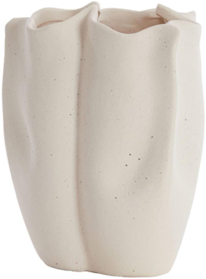 Light & Living Vaas Sanguli Keramiek, 37cm - Crème
