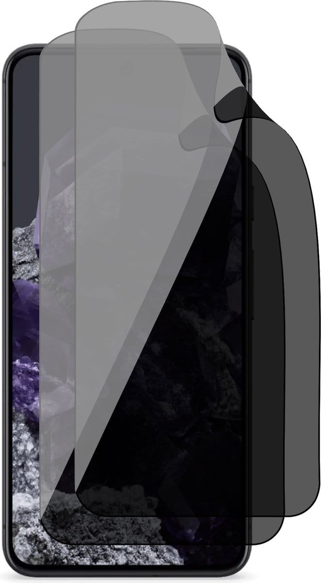 Privacy Screenprotector geschikt voor Google Pixel 8 - 2x FlexGuard Screen Protector