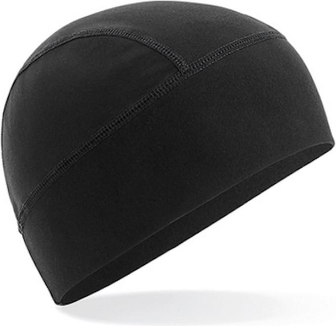 Zwarte Beechfield Softshell Sports Tech Beanie