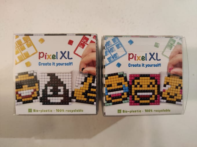 PIXELHOBBY PIXEL XL SET 2 KUBUS SMILEY/DROLLETJE