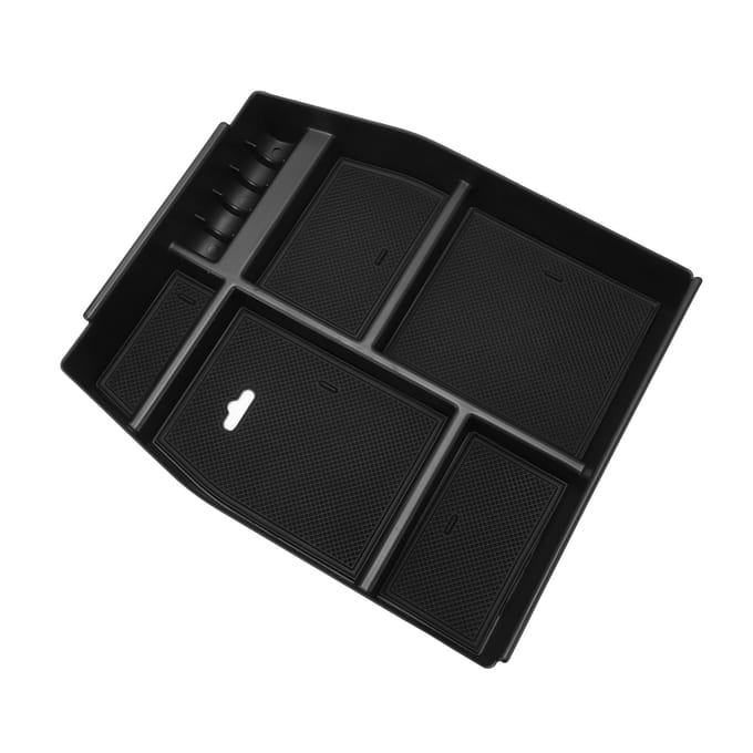 5 Sleuven Middenconsole Armsteun Opbergdoos Auto Interieur Accessoires Vervanging voor Ford 2015?2019 black