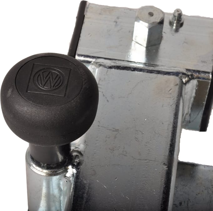 Winterhoff kantelbaar en uitdraaibare steunpoot 1300 kg - Flensafstand: 42 mm (4-gats)