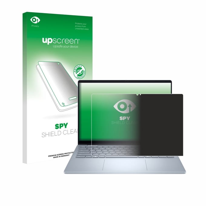 upscreen - privacy screenprotector voor Dell 14 Plus 2-in-1 - Folie Beschermfolie Blauwlichtfilter