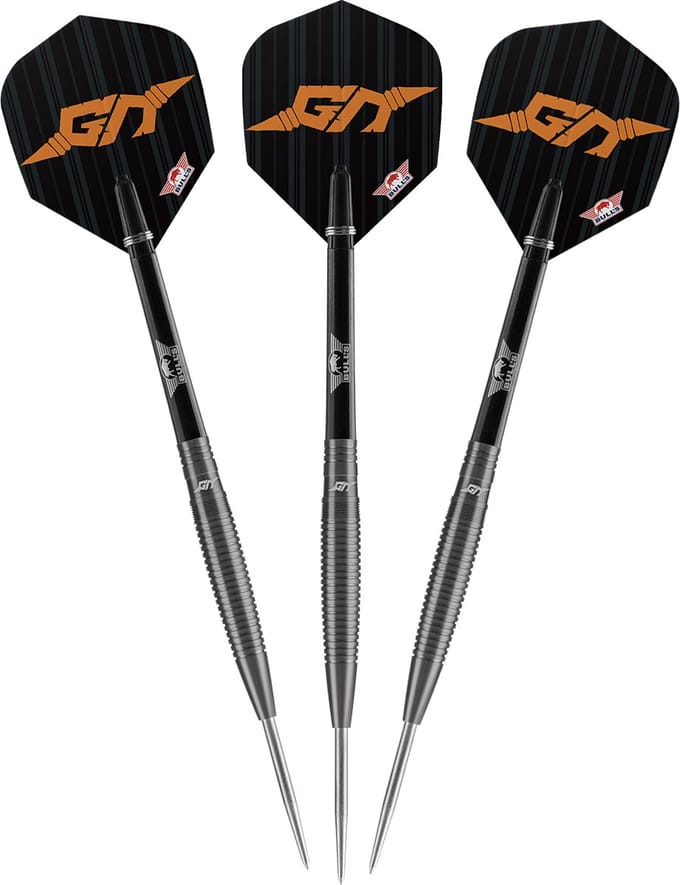 Bull's Geert Nentjes Black 90% - Dartpijlen - 24 gram