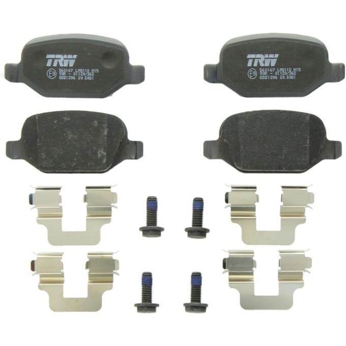 Remblokset TRW GDB1396, achter