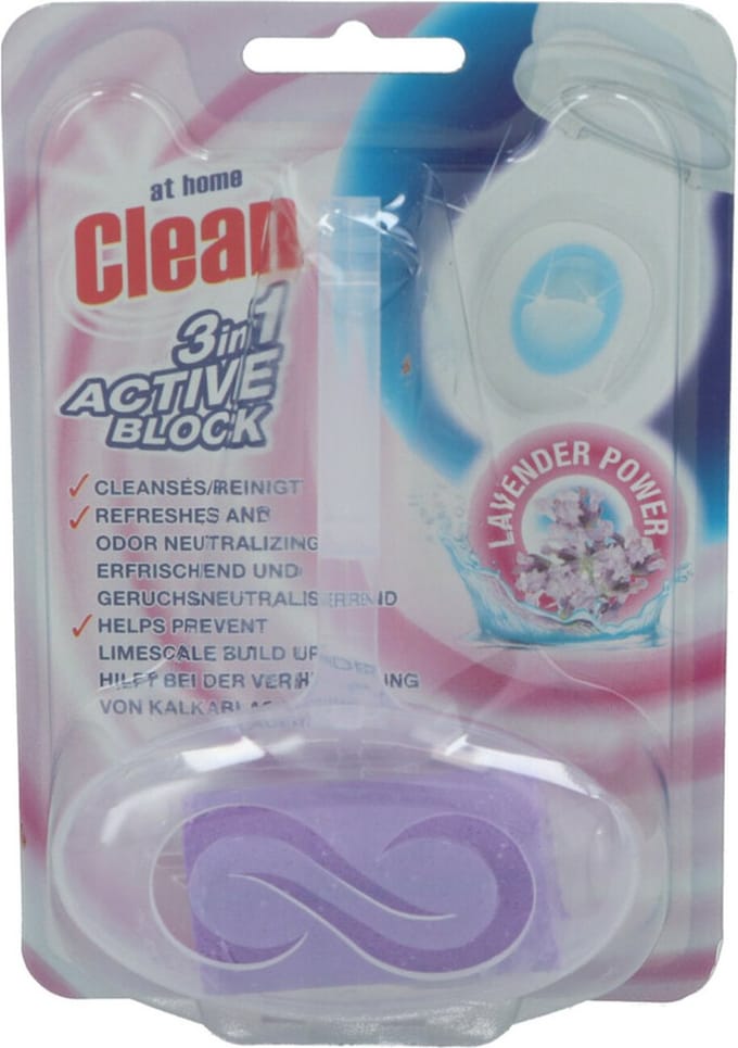 At Home Clean Toiletblok 40gr Lavendel
