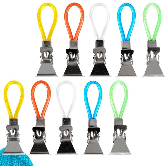 Handdoekclips 10 stuks - Handdoek Clips - Handdoekklem - Handdoekhouders