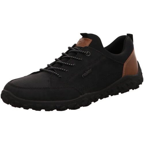 Rieker Heren Slipper Elastiek Comfortwijdte G 08150-00 Zwart
