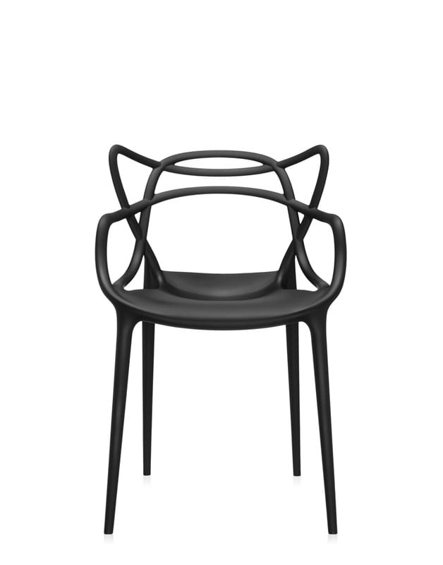 Kartell - Masters Stoel - Zwart