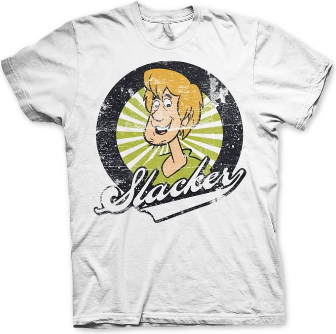 Scooby Doo Shaggy The Slacker T-shirt, witite