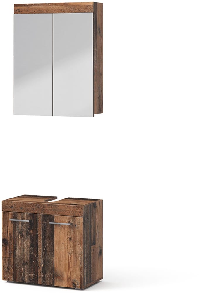 Vicco Badkamermeubelset Luna, Oldstyle, 2-delig