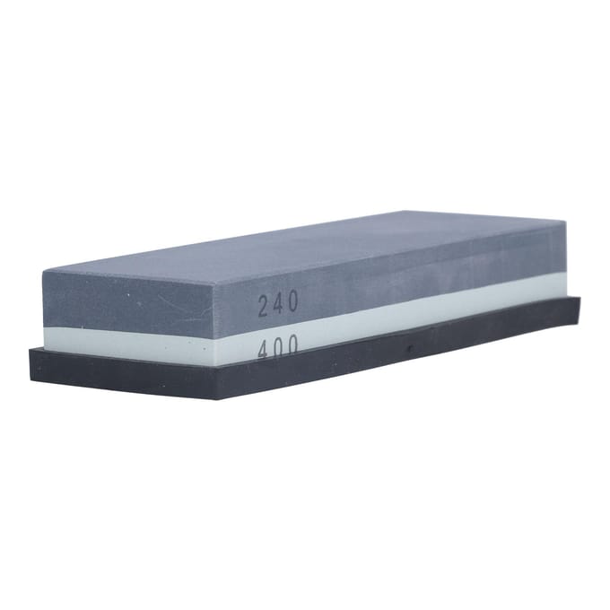 Slijpsteen Witte Korund Dubbelzijdig 240400 Korrel Dik Dun Keukengereedschap gray