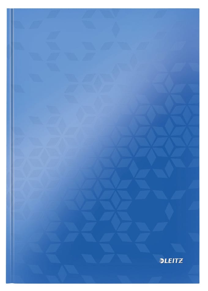 Notitieboek leitz wow a4 lijn 80v blauw | 6 stuks