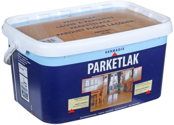 Hermadix Parketlak Zijdeglans 25-35 4 liter
