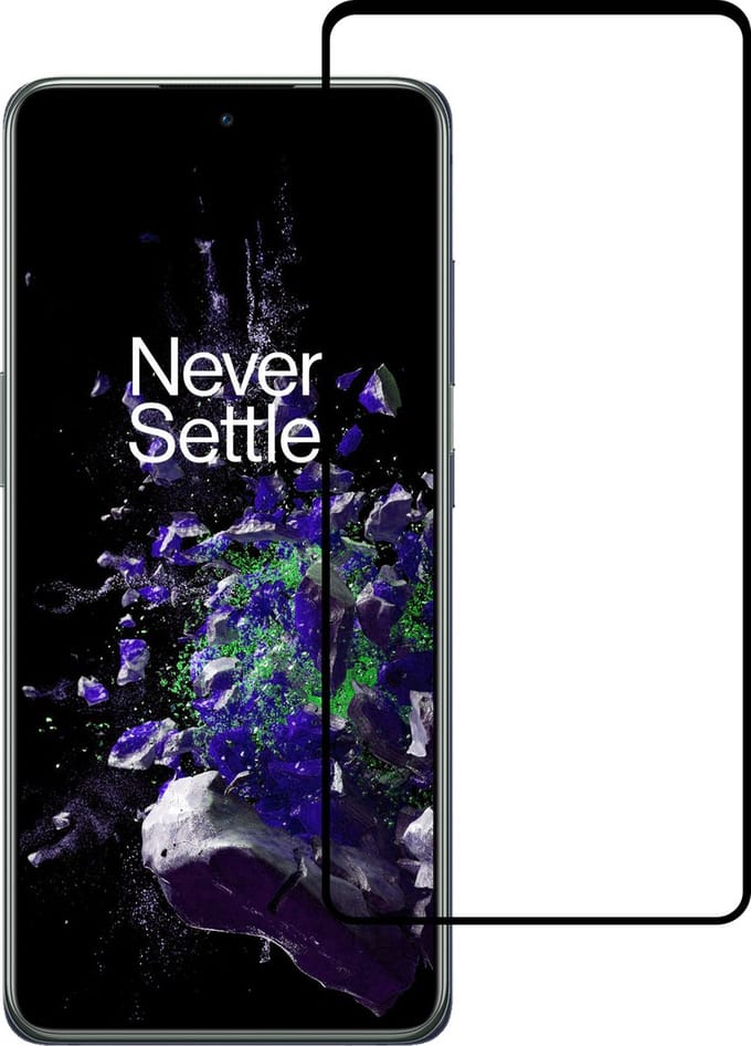 Screenprotector - Geschikt voor OnePlus 10T - Full Cover - Gehard Glas - Beschermglas - Tempered Glass - Screen Protector