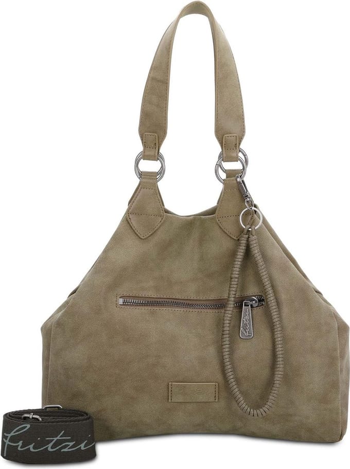 Fritzi aus Preußen Schoudertas Rub Iggi01 Shoulder Bag Moss Olijfgroen