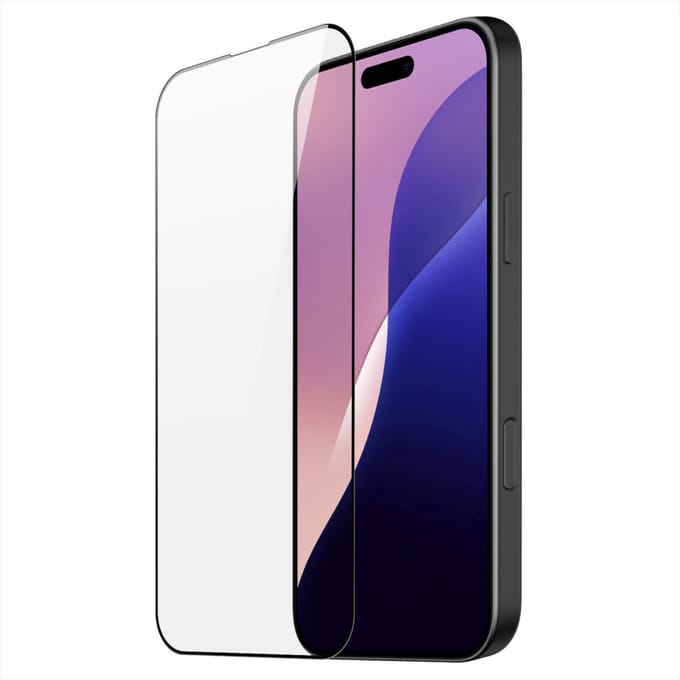 Dux Ducis - Screenprotector geschikt voor Apple iPhone 16 Pro Max- Tempered Glass Screenprotector - Zwart
